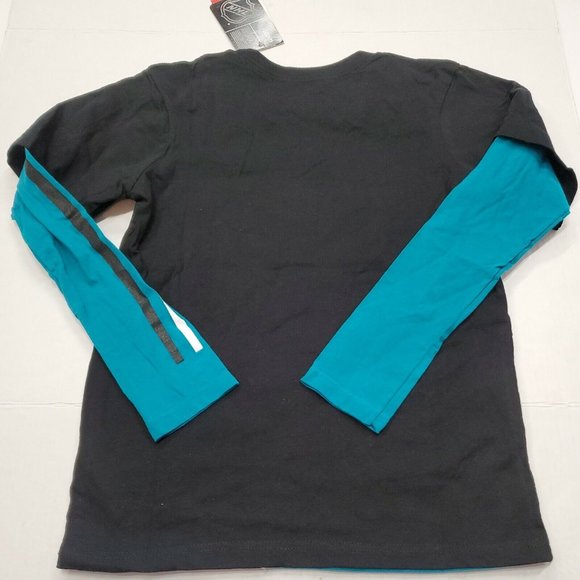 NWT San Jose Sharks Hockey NHL Long Sleeve Shirt Youth Medium New With Tags - Picture 7 of 7